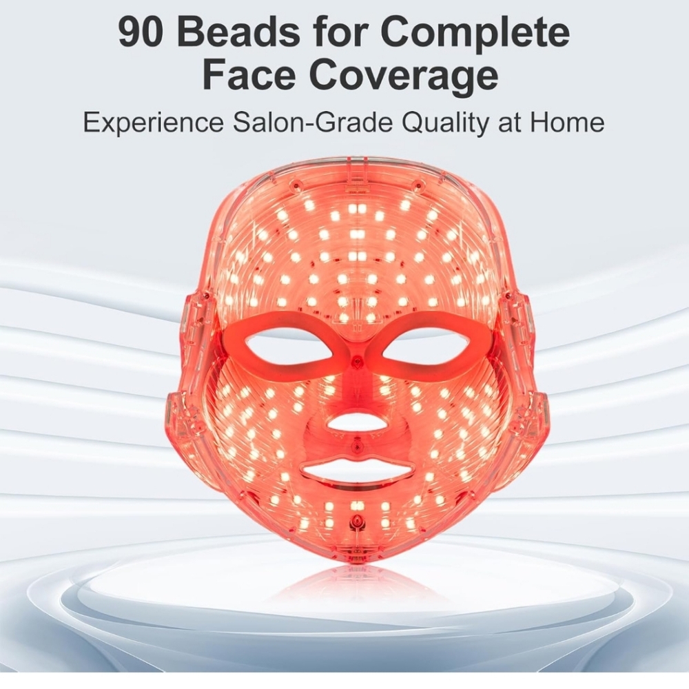 🌸LED 7 Light Mask NIB - Picture 4 of 7